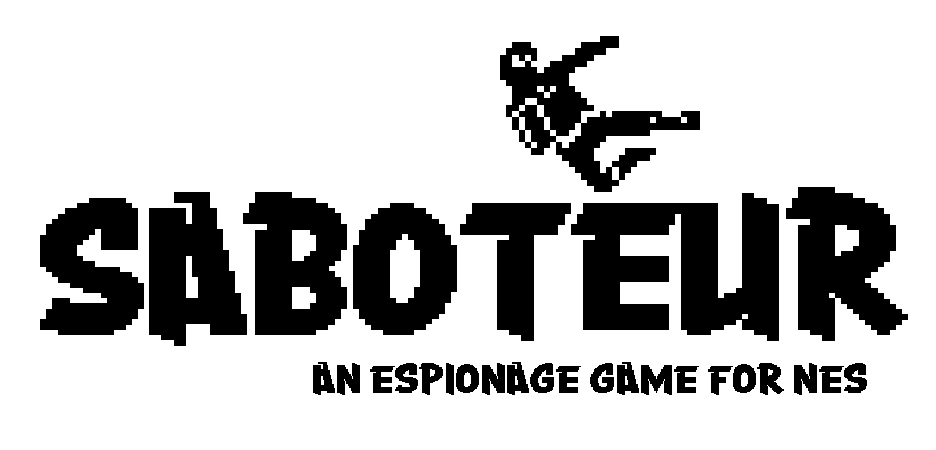 SABOTEUR, an espionage game for NES